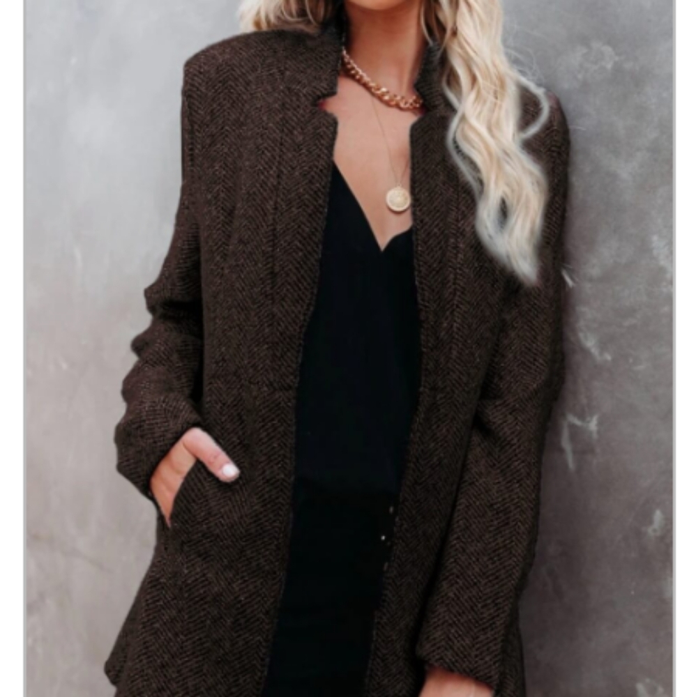 Women's Beautiful Tweed Coat